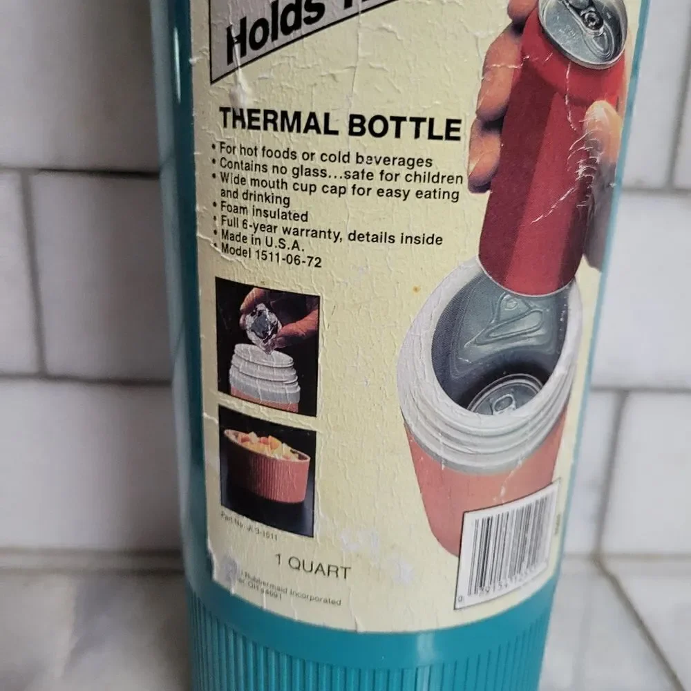 Rubbermaid Vintage 1 Quart Thermal Bottle Canister